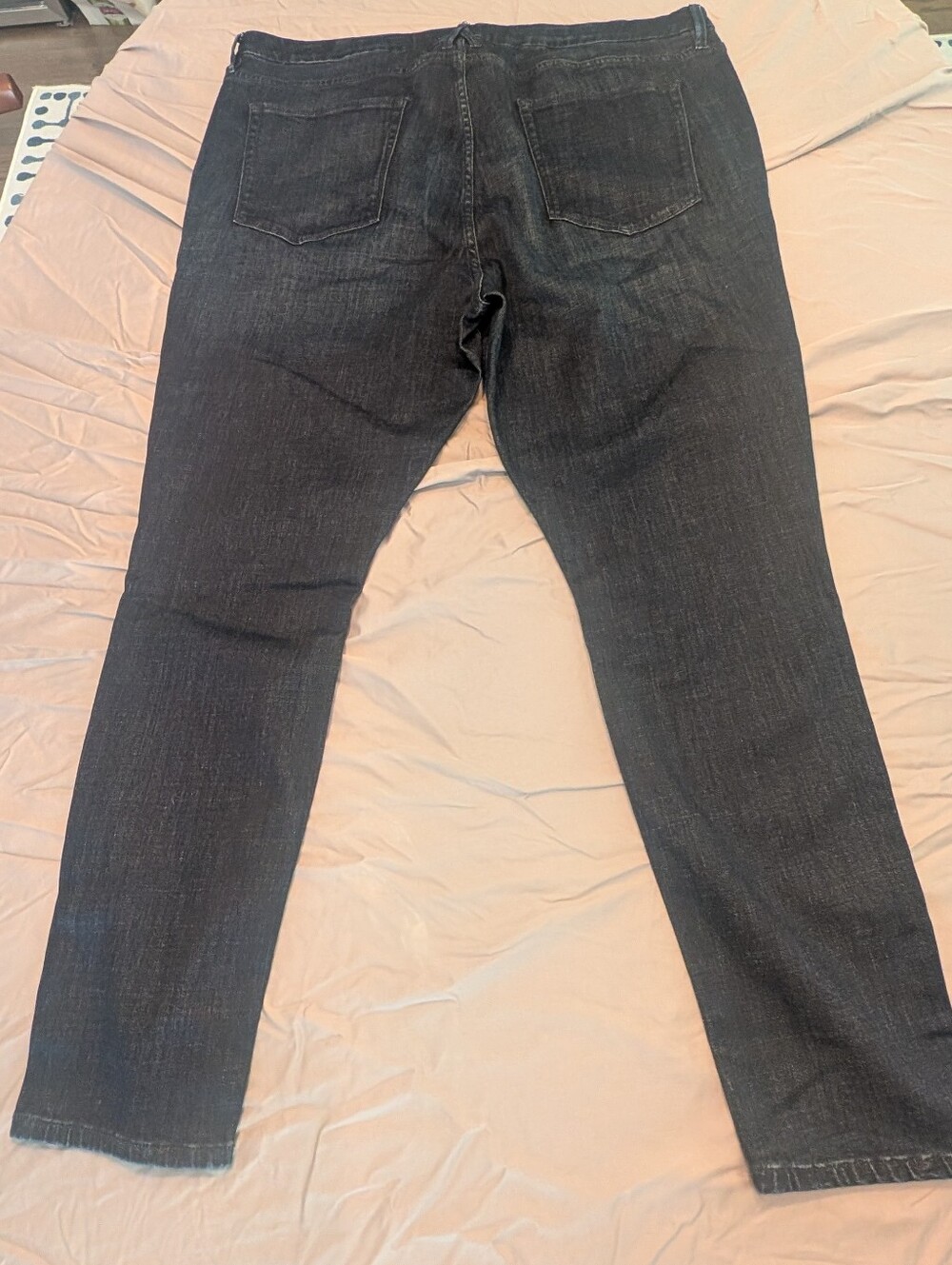 Good American Good Legs Slim Straight Dark Indigo Jeans - Picture 2 of 8